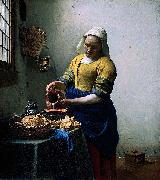 Johannes Vermeer Milkmaid Germany oil painting artist